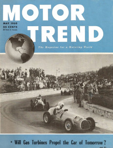 MOTOR TREND 1950 MAY Vol 2 No 5 - GAS TURBINE, MERCURY, SIMCA, SILVER GHOST